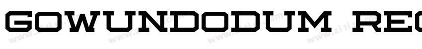 GowunDodum Regular字体转换 GowunDodum Regular字体转换